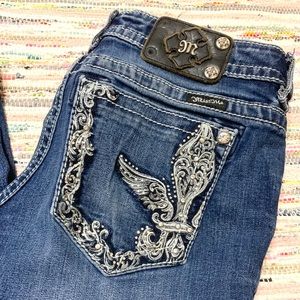 Miss Me Boot Cut Jeans Size 30 Inseam 34”